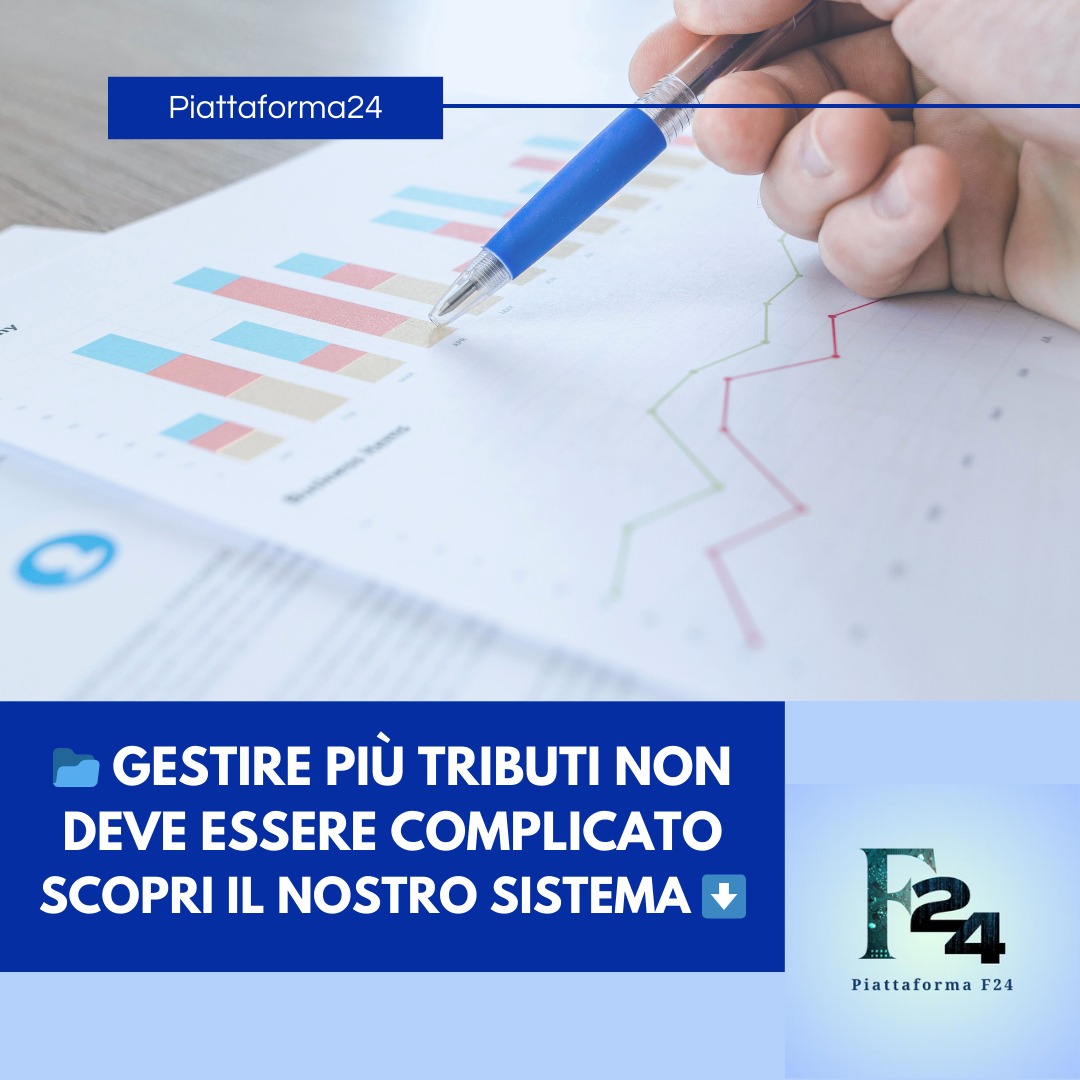 Gestire più tributi non deve essere complicato.