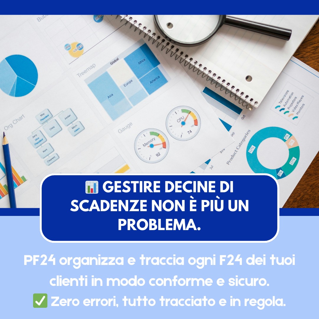 Gestire decine di scadenze non è più un problema.