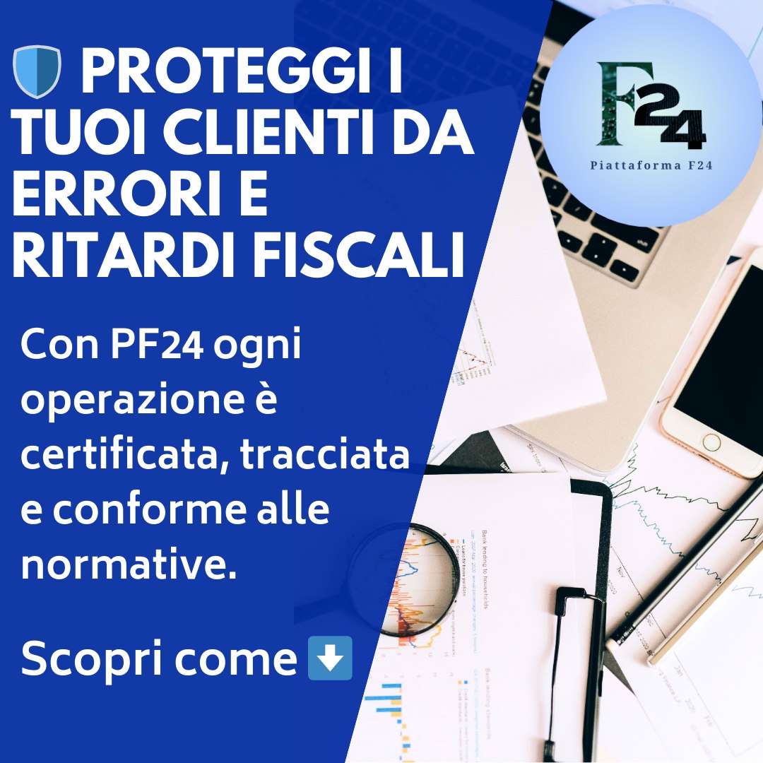 Proteggi i tuoi clienti da errori e ritardi fiscali.